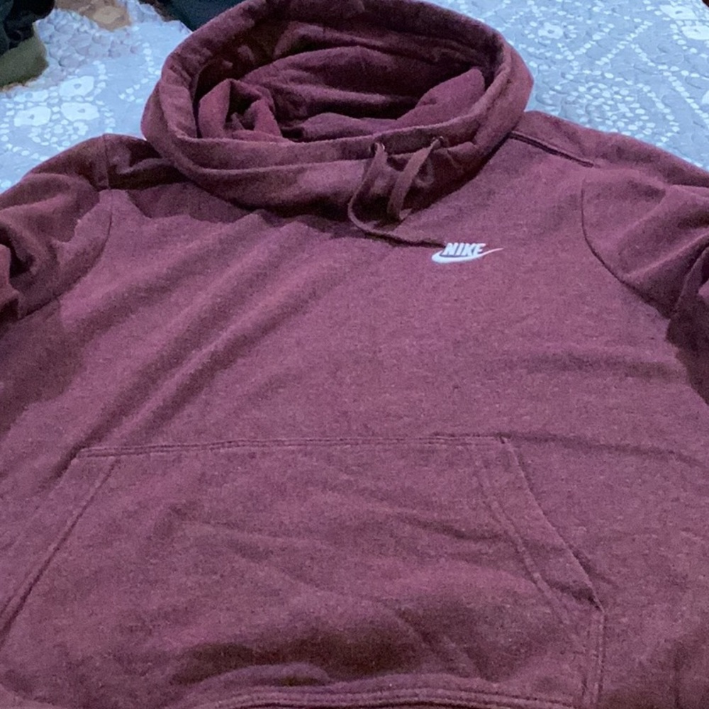 Nike loose collar hoodie